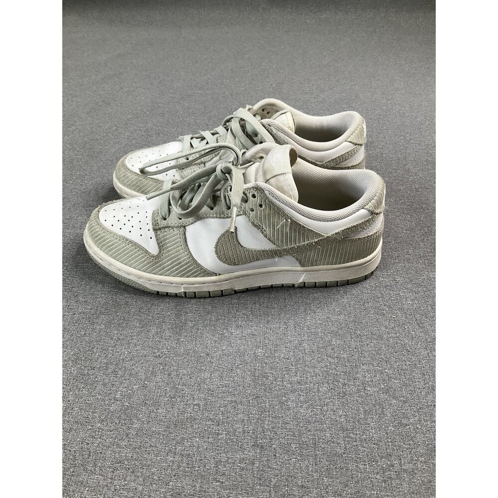 Size 8 - Nike Dunk Low Light Silver Corduroy